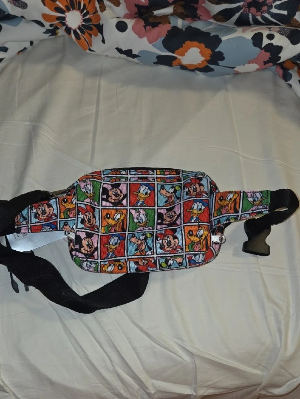 Multicolor Mickey & Friends Crossbody Bag